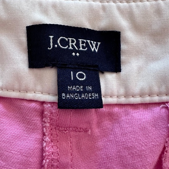 J. Crew Factory 3.5" Classic Chino Short, White, Size 10 - Picture 4 of 7